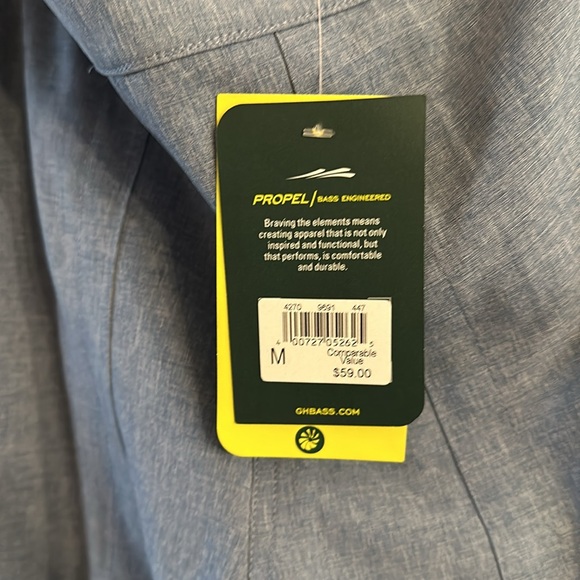 NWT Bass Turbo-Dry Pants, Size M, Blue - Picture 6 of 6